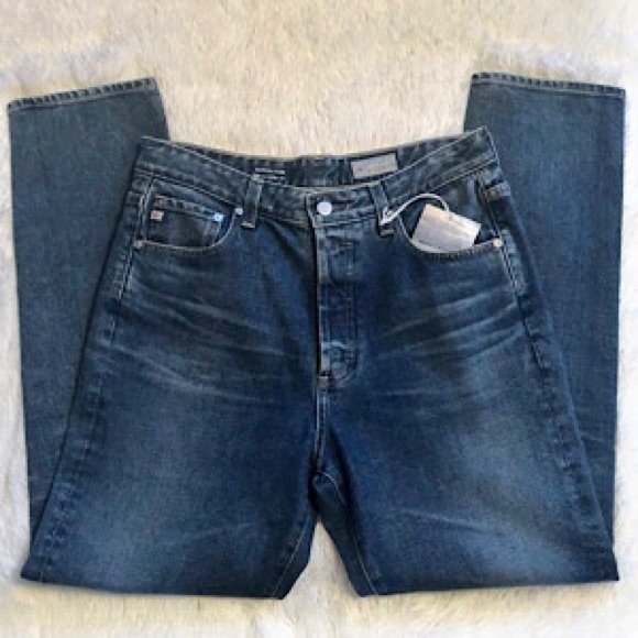 “NEW” AG Adriano Goldschmied Alexxis Slim High-Rise Vintage Slim Jean - Picture 4 of 8